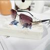 [Exclusive to live broadcast] Middle-aged and elderly high-end frameless reading glasses high definition eye protection anti-blue light temperament ag