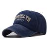 Hat Letter Brooklyn Embroidered Cotton Baseball Hat Cap Breathable