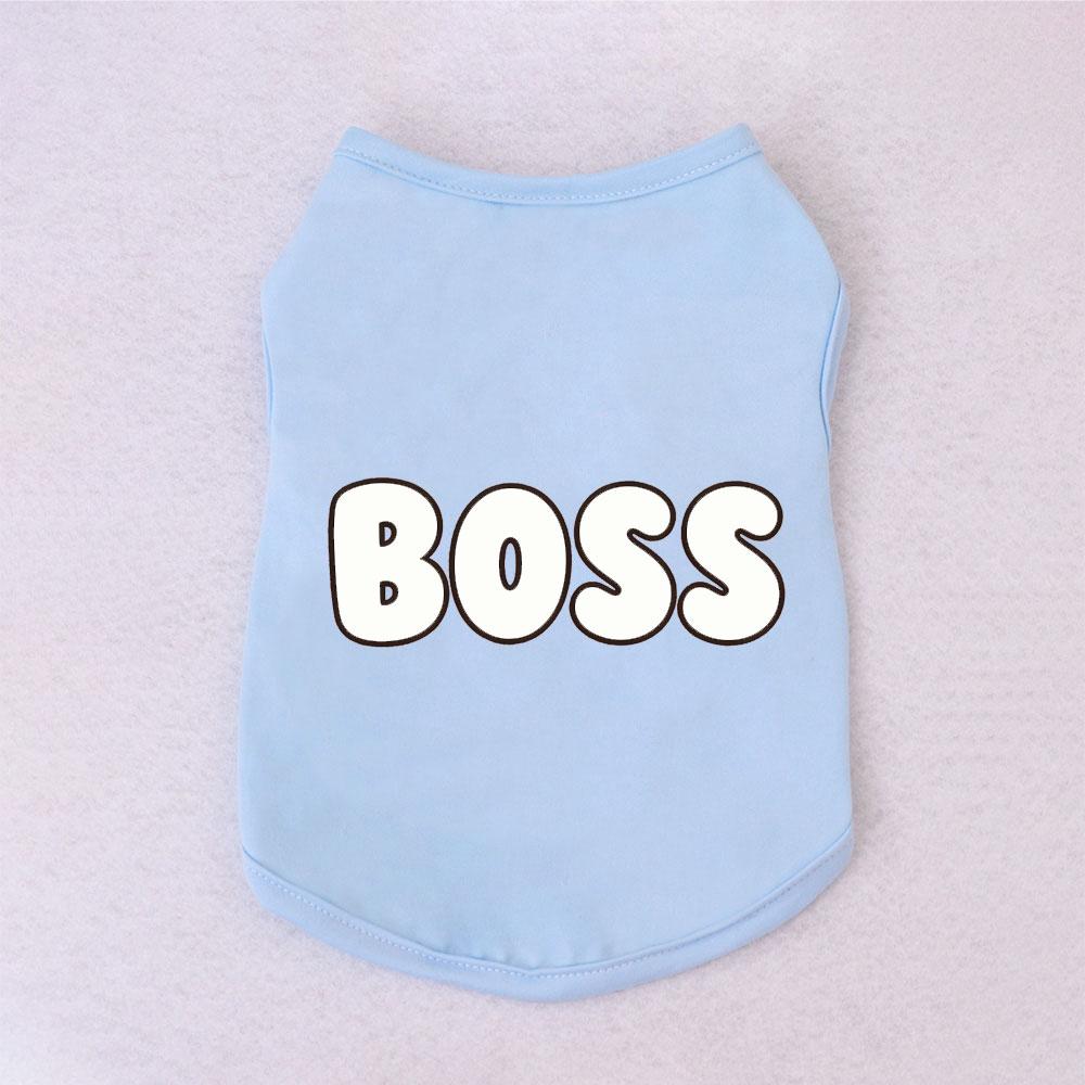 Pet Summer Vest Dog & Cat Fashion Role-playing Breathable Clothes Bichon Pomeranian Funny Internet Celebrity Slogan Printed