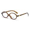 Trendy Eyewear Retro Retro Oval Frame Glasses Reading Computer Glasses Fashionable Anti Blue Light Eyeglasses For Shopping Daily