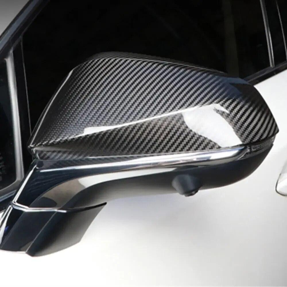 For Lexus RX350 350h RX500h  Car Rearview Side Mirror Cover Sticker Wing Cap Exterior Door Rear View Case Trim Carbon Fiber