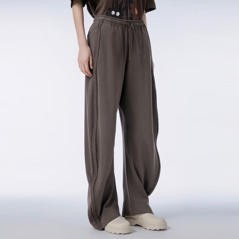 JNBY Women's Relaxed Fit Wide-Leg Sweatpants