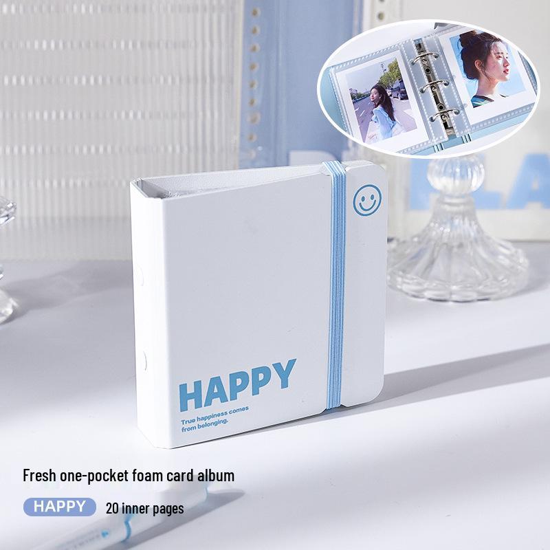 High-Value 3-Inch Polaroid Photo Album: Fresh Card Storage in Stylish Design