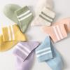 Thin Women's Socks Sweat Absorbing Mid Tube Socks Quality Short Socks  Spring