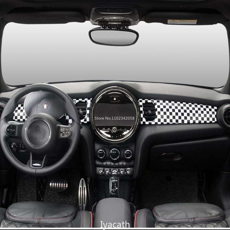 L/ RHD For MINI Cooper F55 F56 F57 -2025 Car Dashboard Cover Center Control Console Panel Trim Decoration strip Accessories