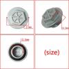 Motorcycle Carburetor Float Bowl Screw Plug With O-Ring For Honda Keihin Mikuni Koso Oko Pwk Fcr Yamaha Wr250f Suzuki Rmz250