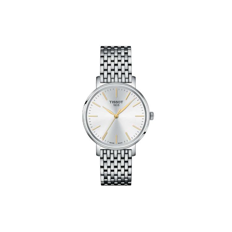 

TISSOT Women s Meishi Collection Watch T143.210.11.011.01 Silver Regular Watch Box