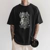 Sinister Demonic Pope And Skull Throne T-Shirt