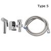 Stainless Steel Bathroom Toilet Accessories Bidet Shower Shower Head Toilet Bidet Sprayer Hand Bidet Faucet