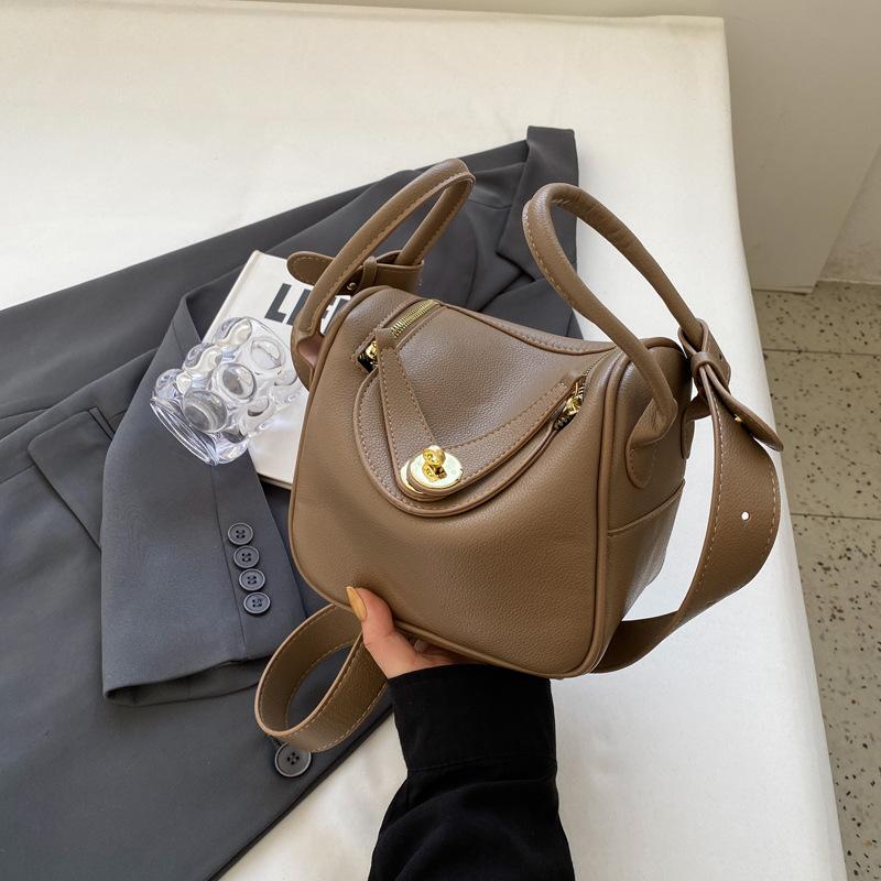 

Премиальная сумка женская в стиле знаменитостей с новым двойным пуллером, портативная, на плечо, через плечо, повседневная