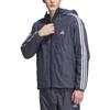 Adidas Jackets Men's Legend Blue Hooded Moderate Other IK7324
