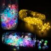 20/50/100pcs LED Balloon Light Tiny Led Light Mini Round Led Ball Luminous Lamp for Bar Lantern Christmas Wedding Party Decoration