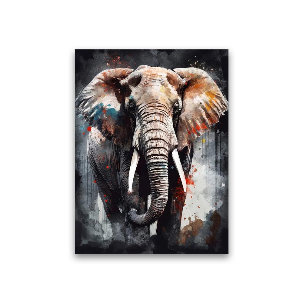 Modern Nodic Animals Wall Art Canvas Poster Owl Horse Lion Elephant Sheep Prints Picture Living Room Bedroom Home Decor