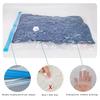 Transparent Vacuum Compression Bag Clothes Quilt Storage Bag Reusable Space Saving Vacuum Compression Bag Hand Pump Organiser