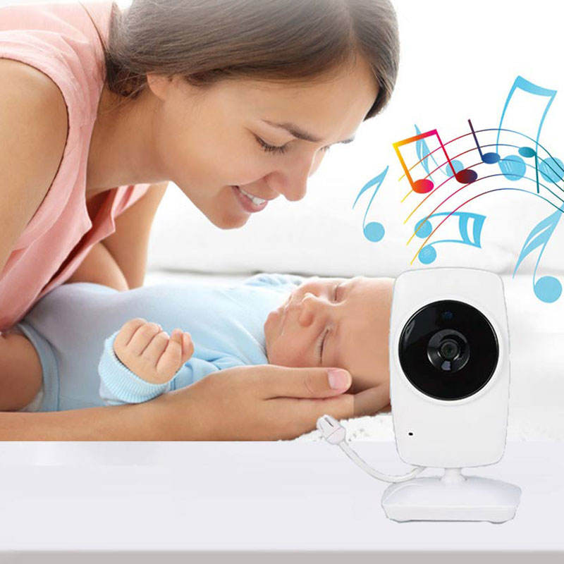 SM32 2.4G Wireless Baby Monitor with Camera IR Night Vision Babyphone Temperature Crying Monitoring Video Recording Nanny Care
