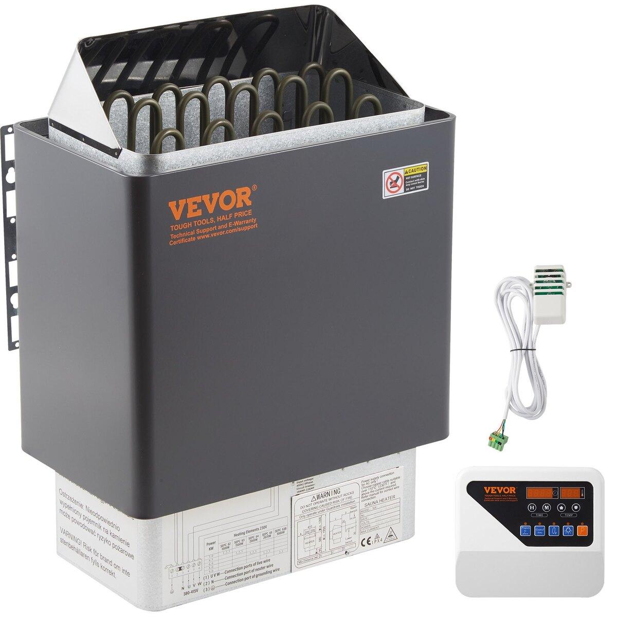 Chauffage de sauna électrique avec contrôle externe 9 kW Poêle de sauna pour salle de sauna spa