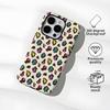 For iPhone 16 Pro Max Case Pattern Design TPU PC Heat Transfer Glossy Phone Cover