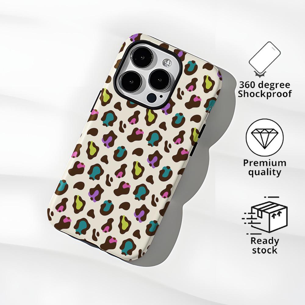 For iPhone 16 Pro Max Case Pattern Design TPU PC Heat Transfer Glossy Phone Cover