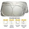 Car Windshield Sun Shade Anti-UV Interior Protector Folding Sunshade Cover Visor Auto Accessories Windscreen ParasolWindshield Sunshades 1