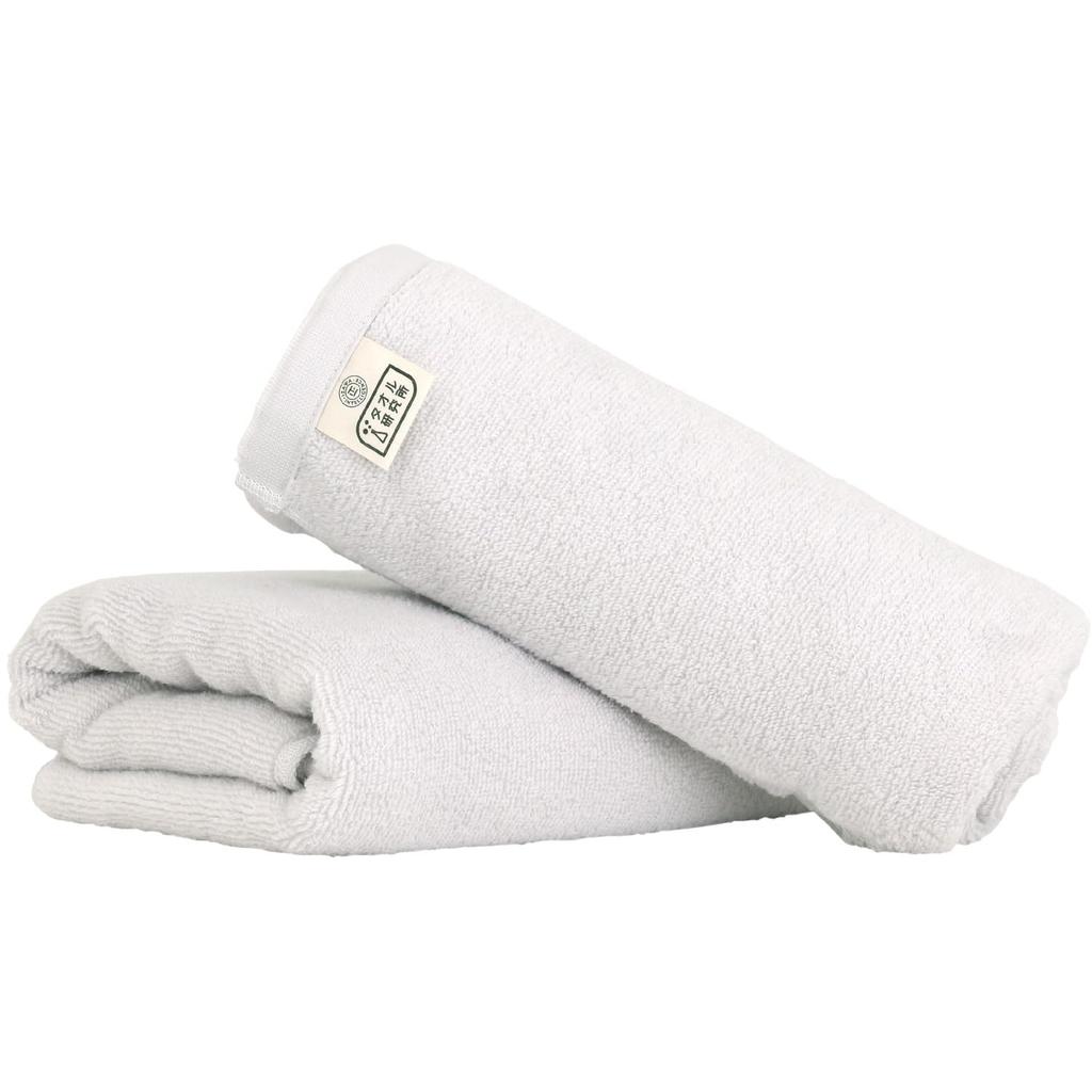 Towel Laboratory Bath Light Set of Fast JapanTechnology [Air Softness] #027 Towels, Gray, 2, Fluffy, Soft, Medium-Weight, Volume, Lightweight,