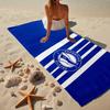 Deportivo Alaves Wappen Strandtuch, Schnelltrocknend, Pflegeleicht, Für Fitness und Strandurlaub geeignet, Sportliches Essential Fan-Geschenk