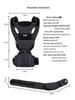 Premium Cross-Border Baby Carrier Waist Stool for Newborns - Horizontal & Front-Facing, Multifunctional Design