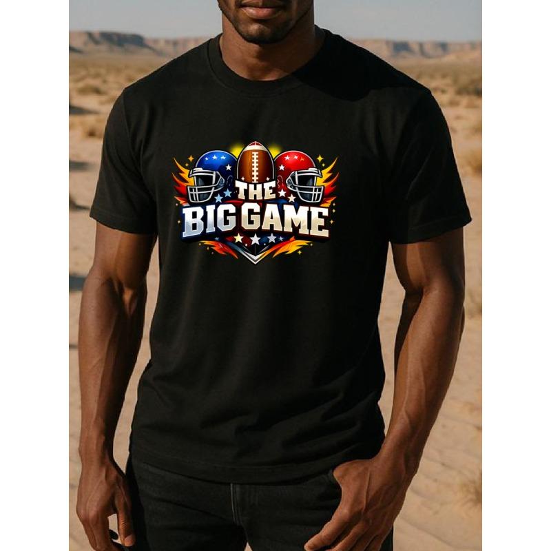 Европейские размеры THE BIG GAME В окружении пламени, зажигая страсть и энтузиазм. Праздник регбийного матча S чёрный