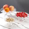 Transparent European Style Acrylic Fruit Plate