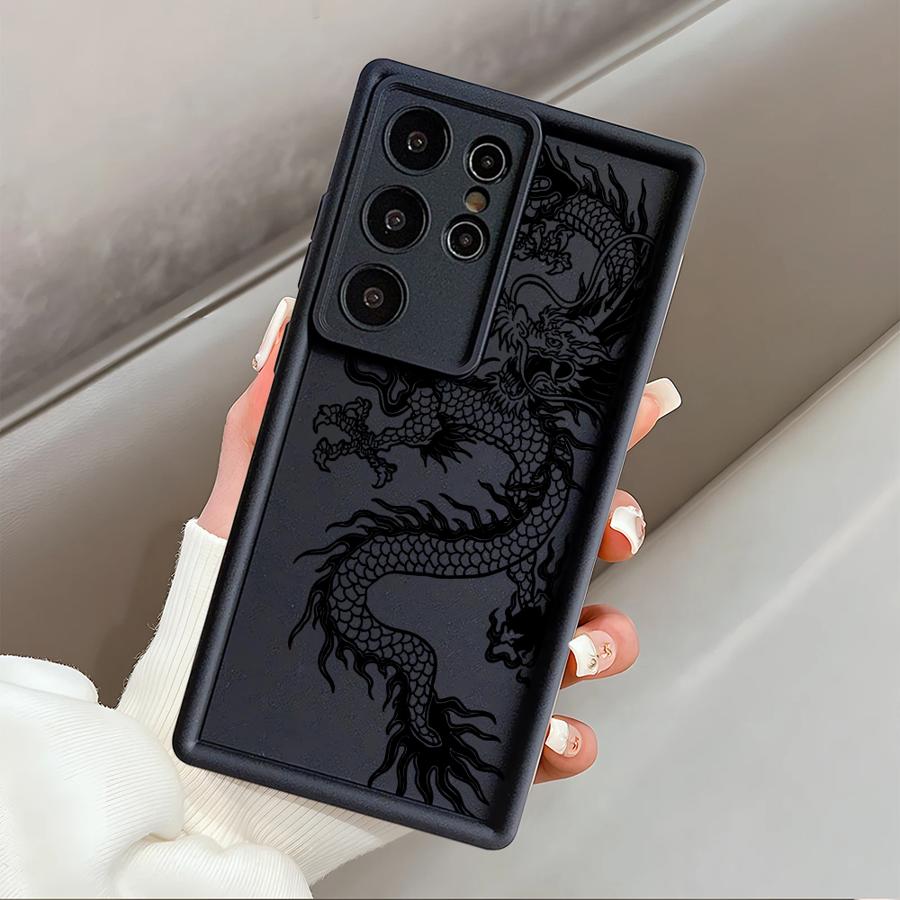 Cool C-Chineses Dragon Phone Cover Case for Samsung Galaxy S26 Ultra S20FE S24 Plus S23 FE S22 S21 S24Ultra S25 S25 Edge