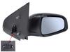 Opel Astra III H 2003- Electric Heated Outside Mirror BLACK Right