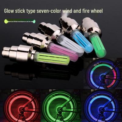 Luci Fluorescenti per Valvole di Ruote di Biciclette da Mountain Bike
