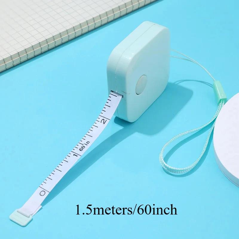 JOYBLISS Small Tape Measure Portable Jewelry Measurement Ruler with Double Scale for Jewelry and Weight Loss Medical Body Measurement