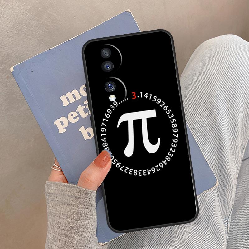 Math Formula Pi Case For Honor Magic 8 Pro 5 6 7 Lite Cover For Honor 200 400 90 70 50 X8a X8b X9a X9b X9c