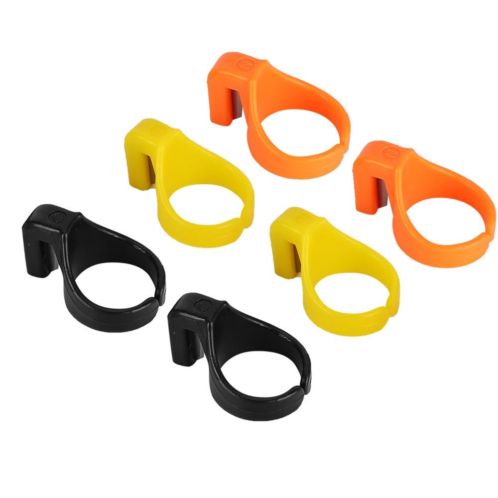 12PCS Plastic Thimble Thread Cutter Ring Sharp cutter Finger Ring cutter Hand Sewing