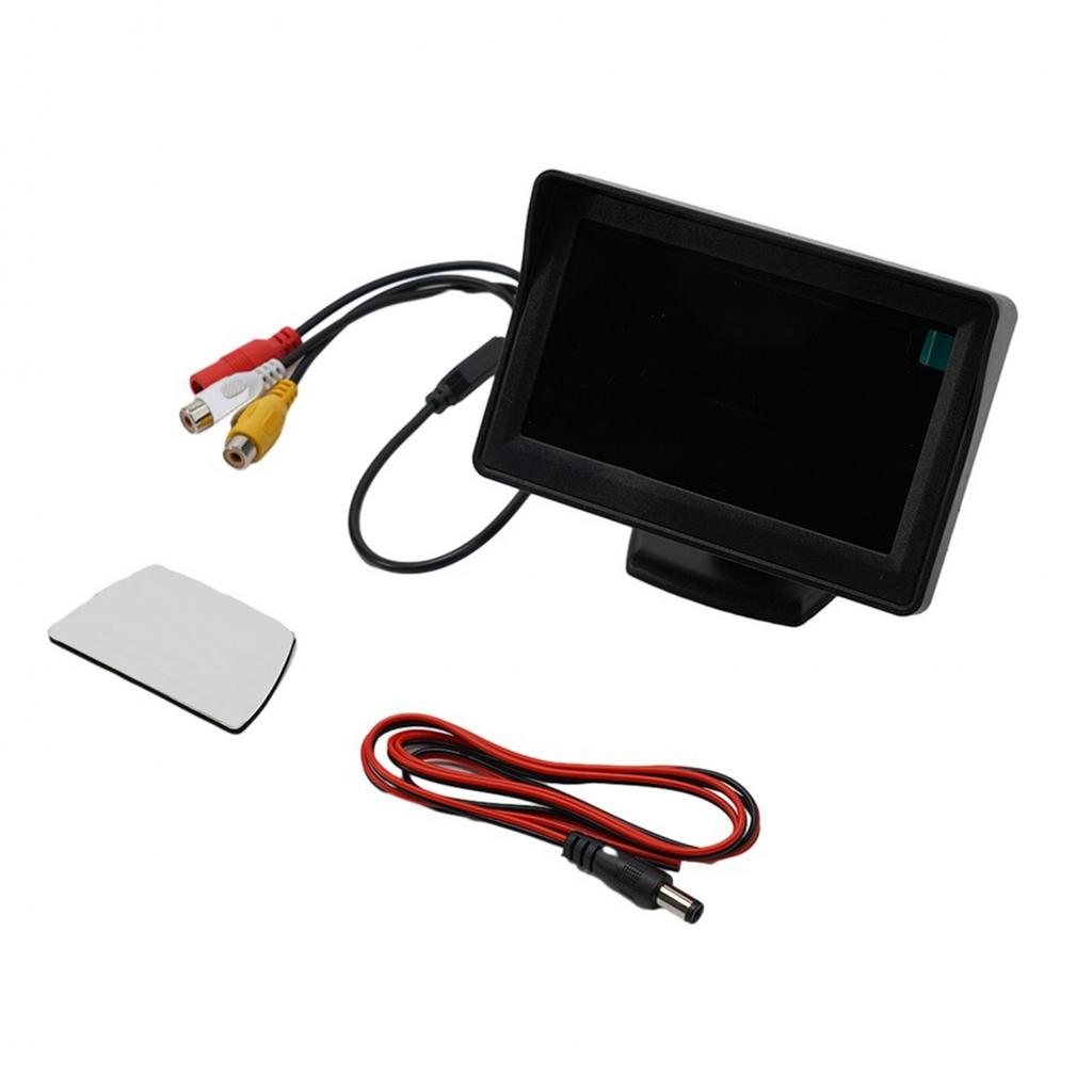 4.3 Inch TFT LCD Car Reversing Screen For Rear View Kit Reverse Parking Camera