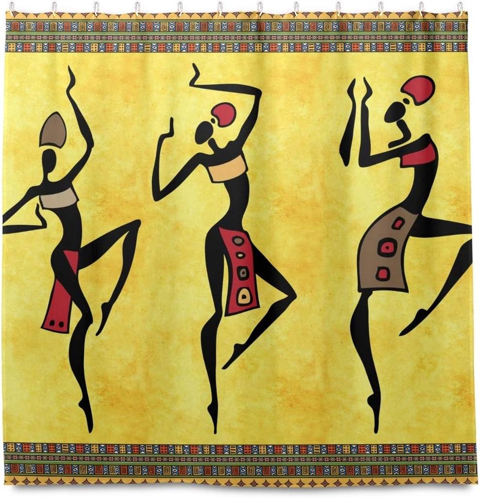 Funny raccoon shower curtain, animal themed pattern printed durable waterproof shower curtain bathroom decoration, 12 hooks