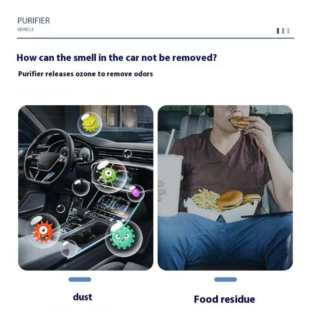 2-in-1 Solar Car Air Purifier Aromatherapy Smart Parking Card Car Interior Ozone Negative Ion Deodorizer Accesorios Para Au B6Z0