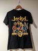 Vtg Jackyl Band Geschenk für Fans Baumwolle Schwarz Vollgröße Herren Damen T-Shirt UR134