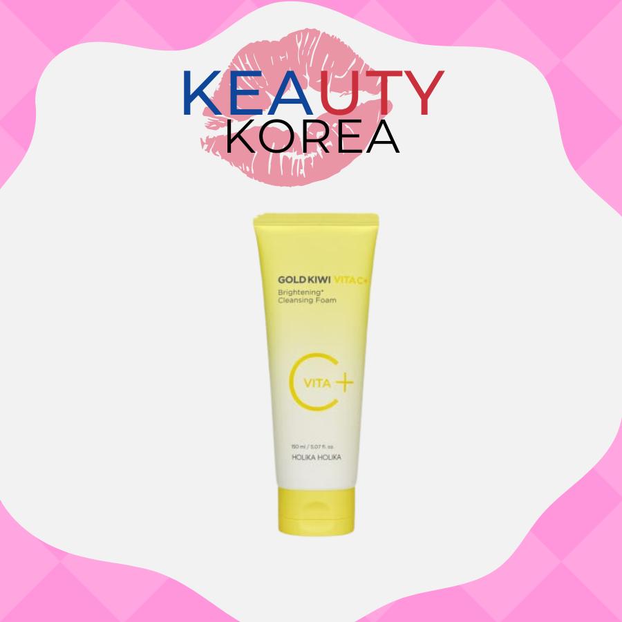 Holika Holika Gold Kiwi Vita C+ Brightening Cleansing Foam 150ml