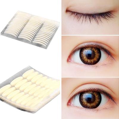 Célèbre beauté 48 pièces Super collant paupière Double autocollant pour les yeux bande large étroite maquillage de beauté