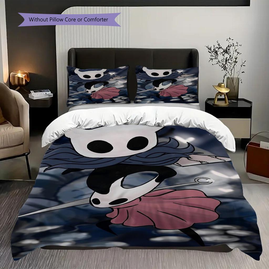 Hollow Knight Shadows Rise Bedding 1 Duvet Cover 2 Pillowcase Without Core Christmas Birthday Gift Duvet Cover And Pillowcase