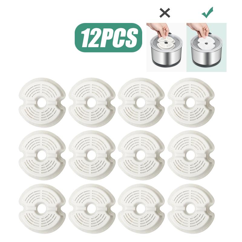 4/8 Pcs Activated Carbon Replacement Filters Pet Fountain Automatic Flower Water Charcoal Filters Dispenser Compatible Cats Dog
