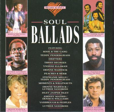 CD VARIOUS - Soul Ballads - Various CD  KNCD12001 Knight Records 1988 France Soul/Funk Used