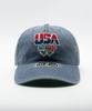 Wieoldeuwoldeu 1996 Usa Olympic Pigment Ball Cap Navy