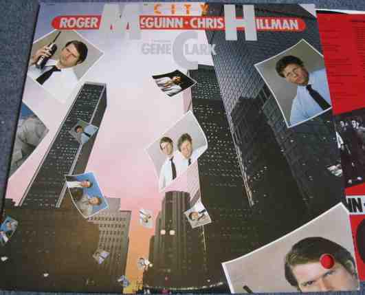 

LP Record MCGUINN, CLARK & HILLMAN - City ST12043 Capitol Records 1980 US Rock Used