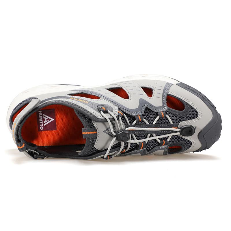 HUMTTO Летние мужские кроссовки Дышащая походная обувь для мужчин Роскошные дизайнерские — фото 5