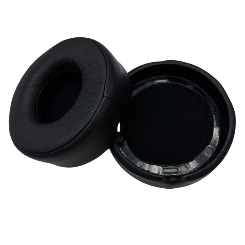 1Pair Earpads Protein Leather Ear Pad Ear Cushions Cover Memory Foam Earmuffs for Siberia 650 Headsets 1