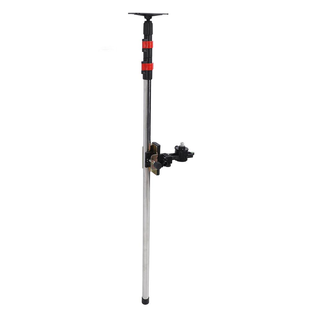 9.84FT Level Telescopic Pole Extendable Stainless Steel Laser Leveler Mounting Pole with Stabilizer