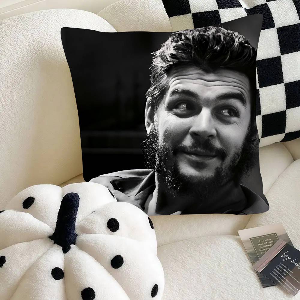Che Guevara Pillow Case Fashion Square Pillowcase Bedroom Sofa Room Ins Decoration Leisure