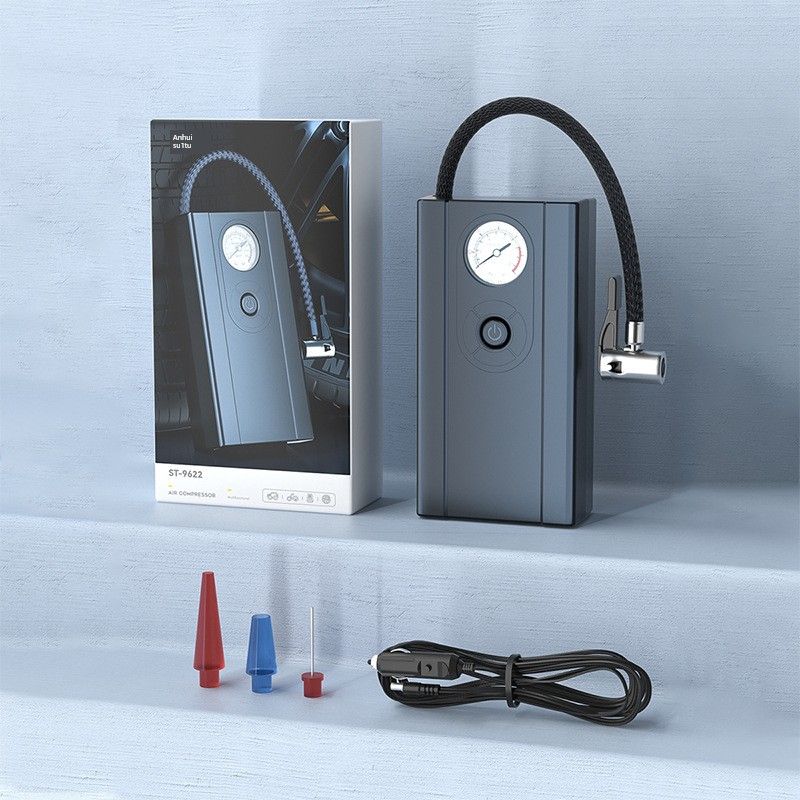 

Wireless Digital Display Car Air Pump for Motorcycles, Cars, Electric Vehicles, Bicycles, Portable High-Pressure Tire Pump Car Air Pump-Pointer Type
